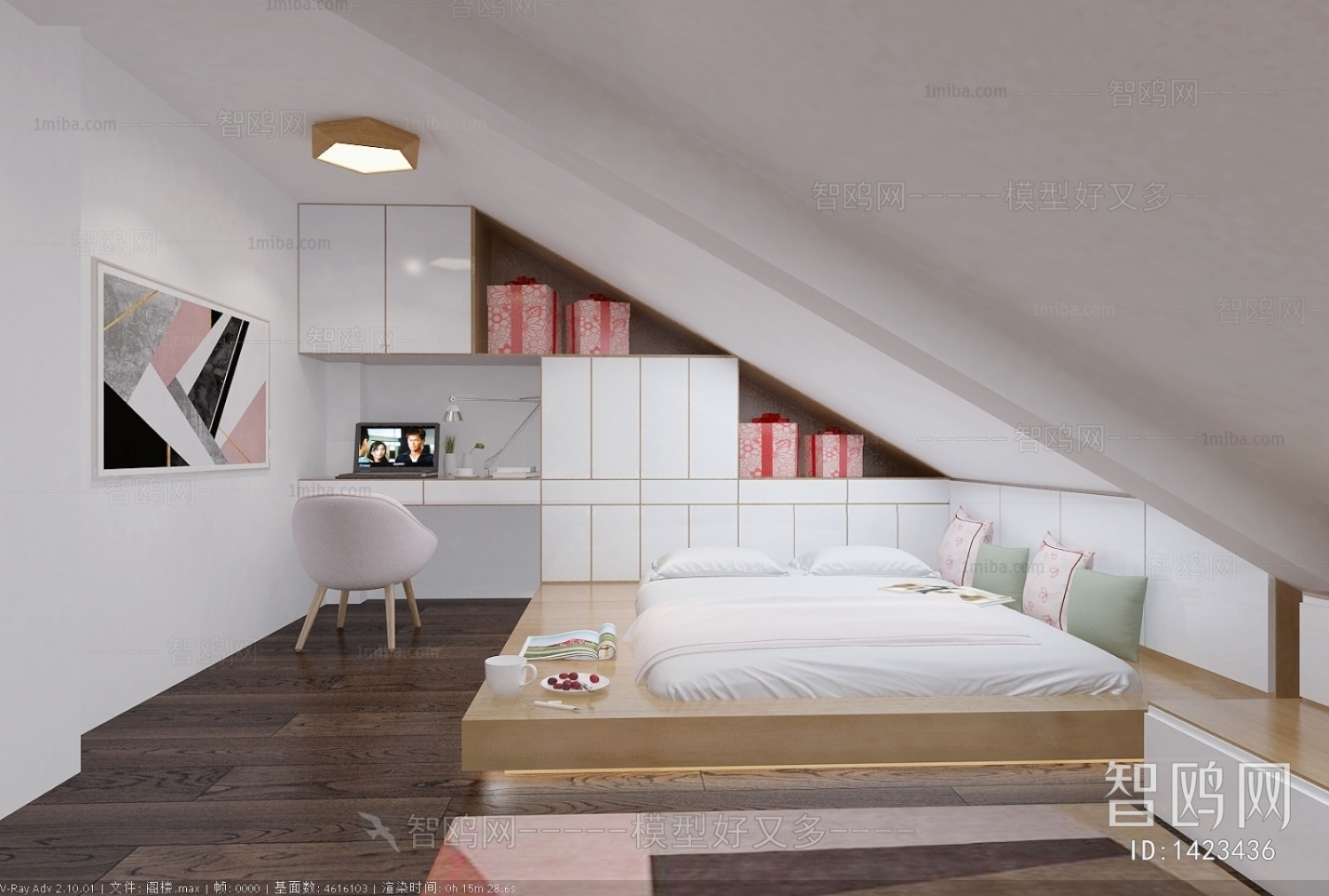 Nordic Style Attic