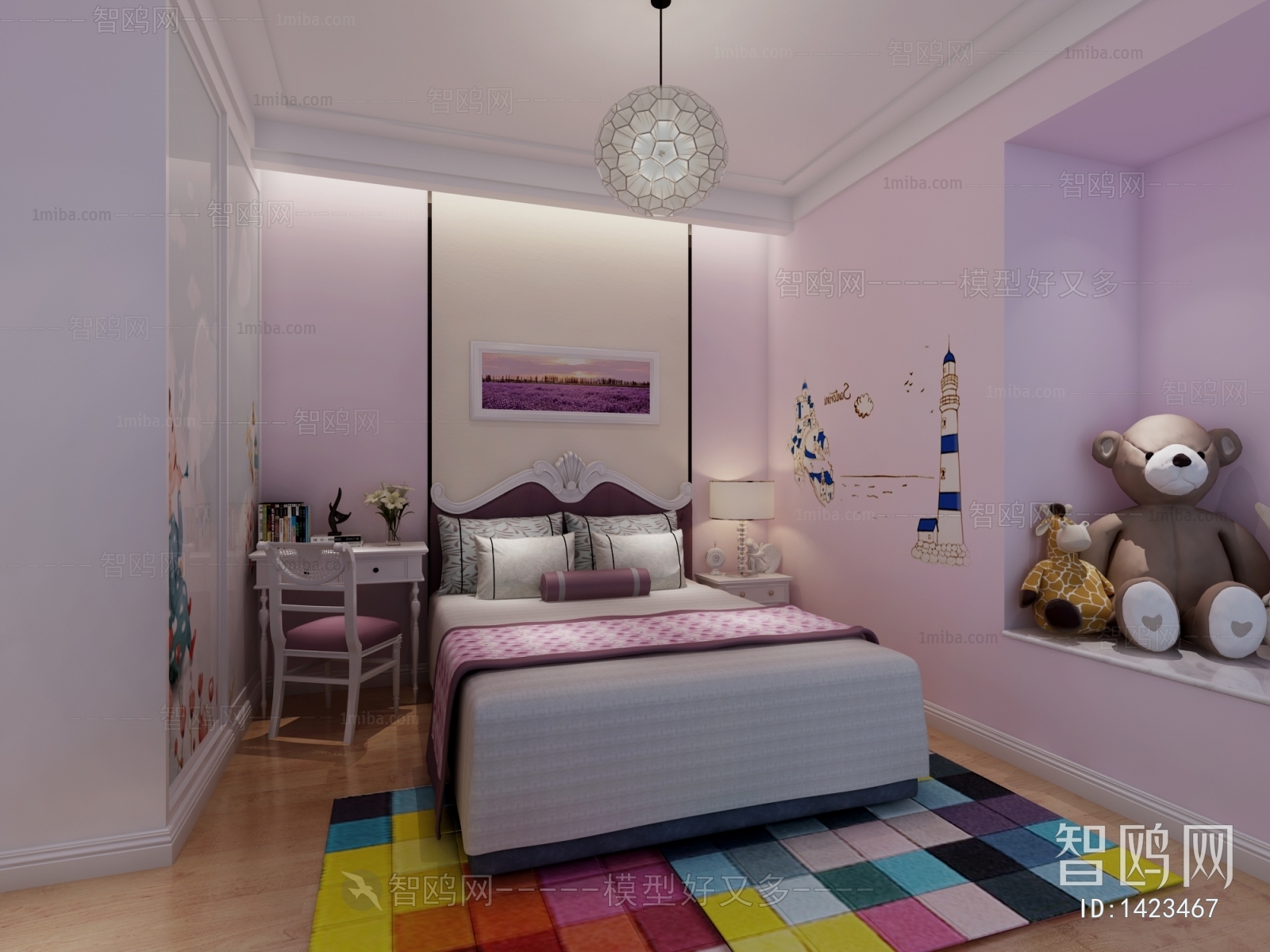 Modern Girl's Room Daughter's Room