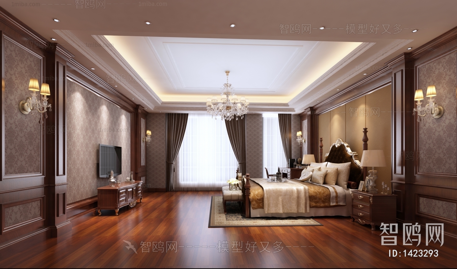 European Style Bedroom