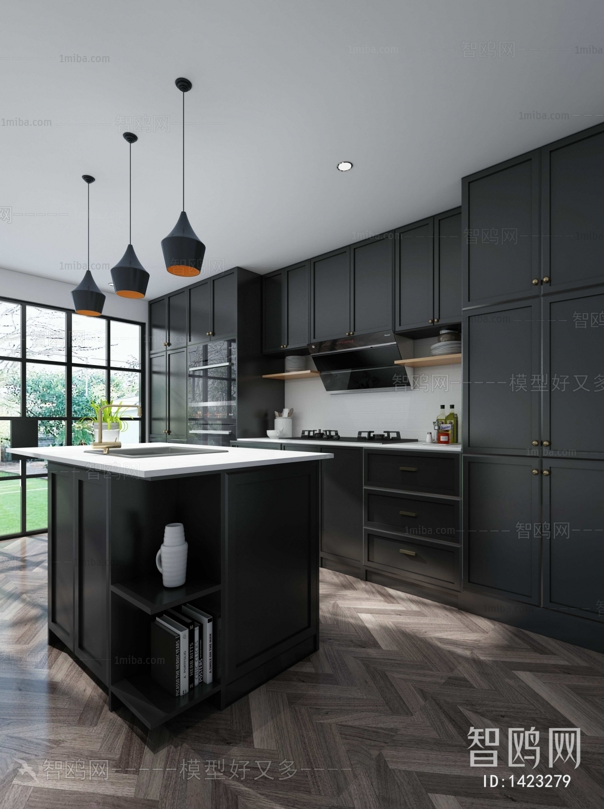 Modern Open Kitchen