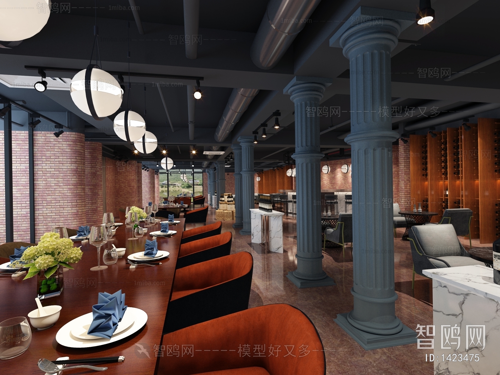 Industrial Style Restaurant