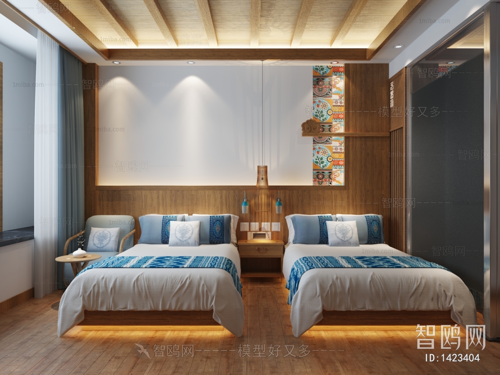 新中式藏式客房