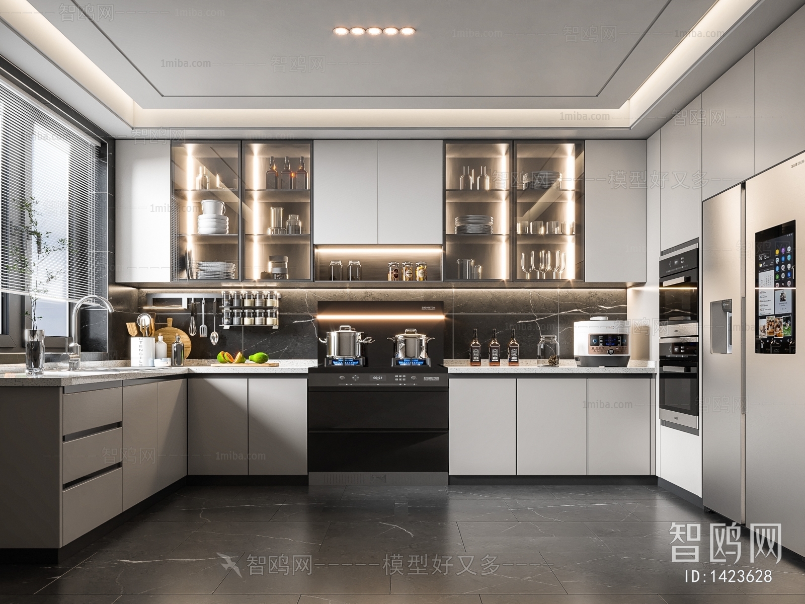 Modern The Kitchen