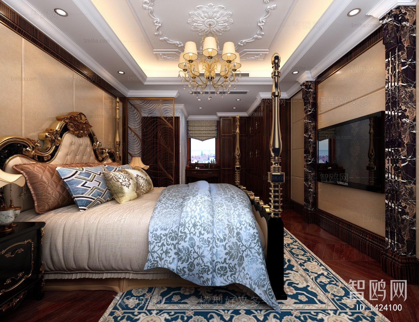 European Style Bedroom