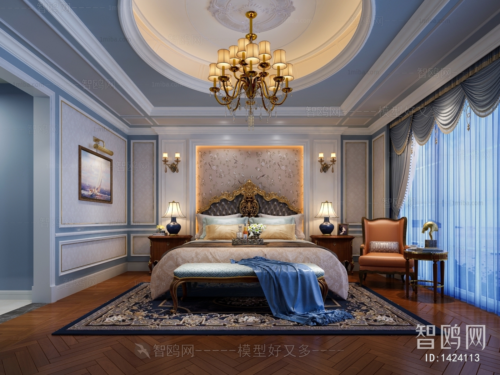 European Style Bedroom