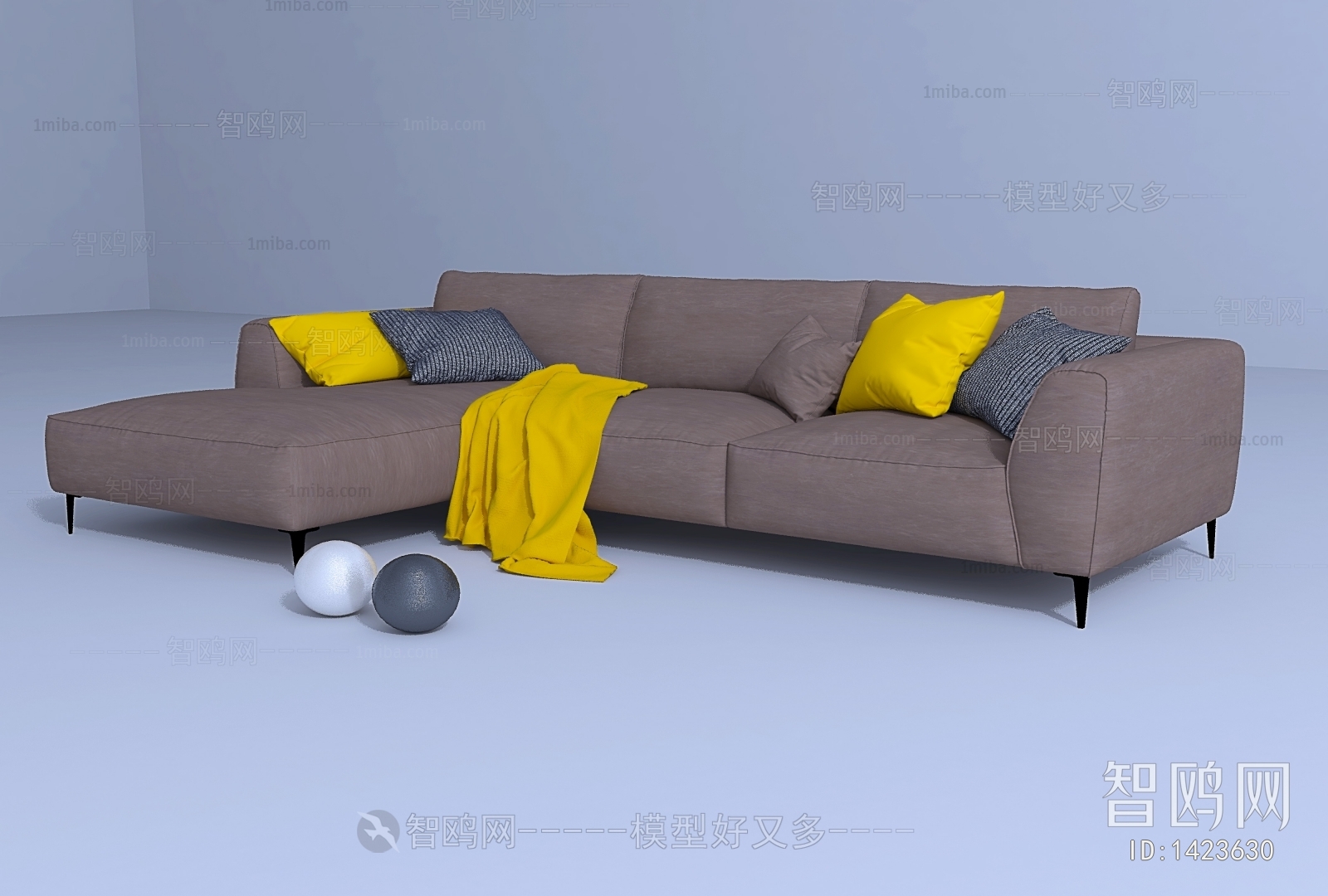 Modern Multi Person Sofa