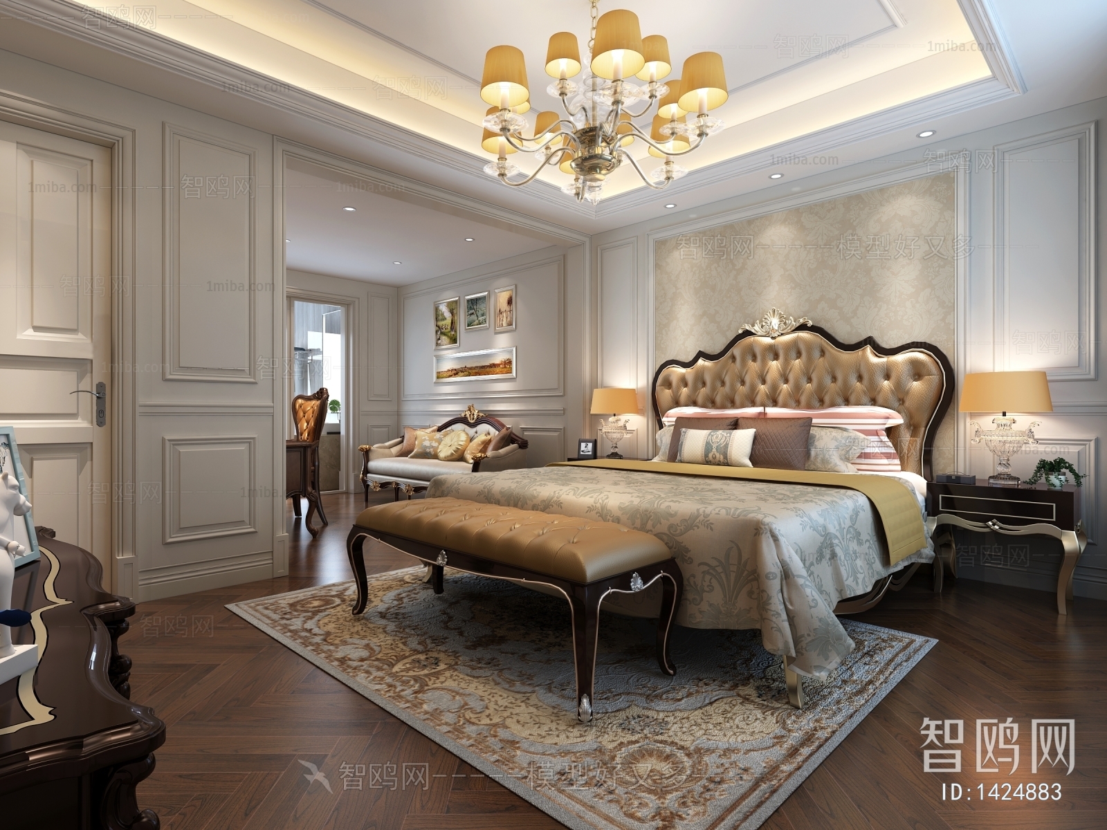 European Style Bedroom