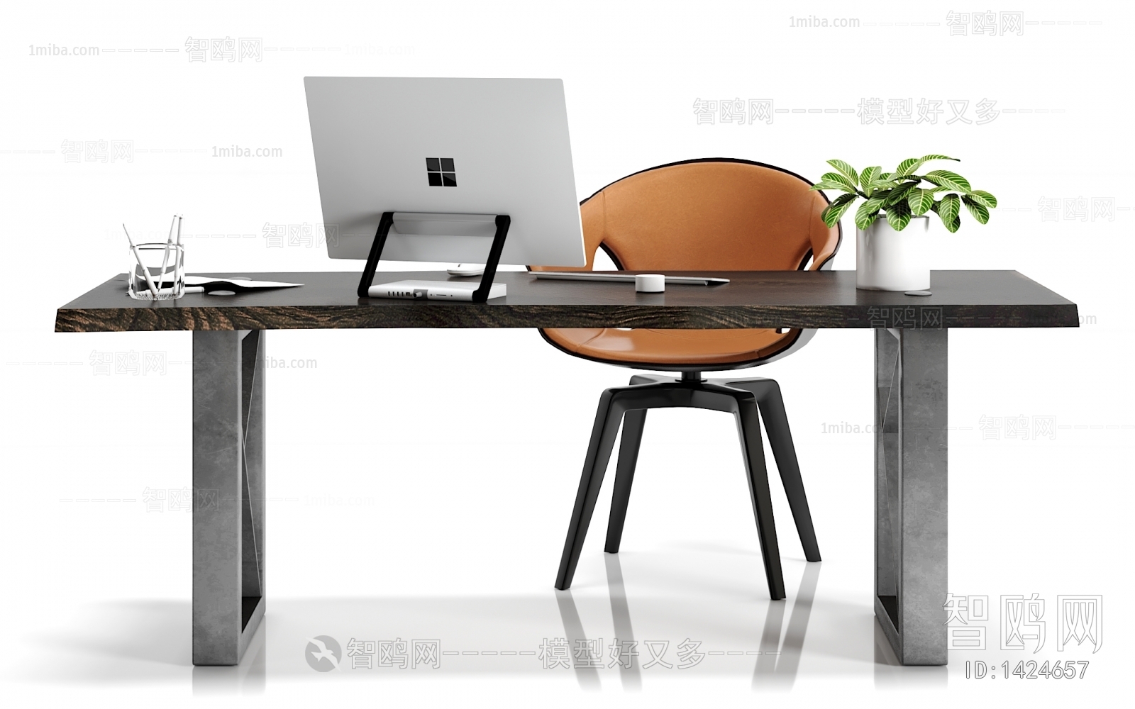 Modern Computer Desk And Chair