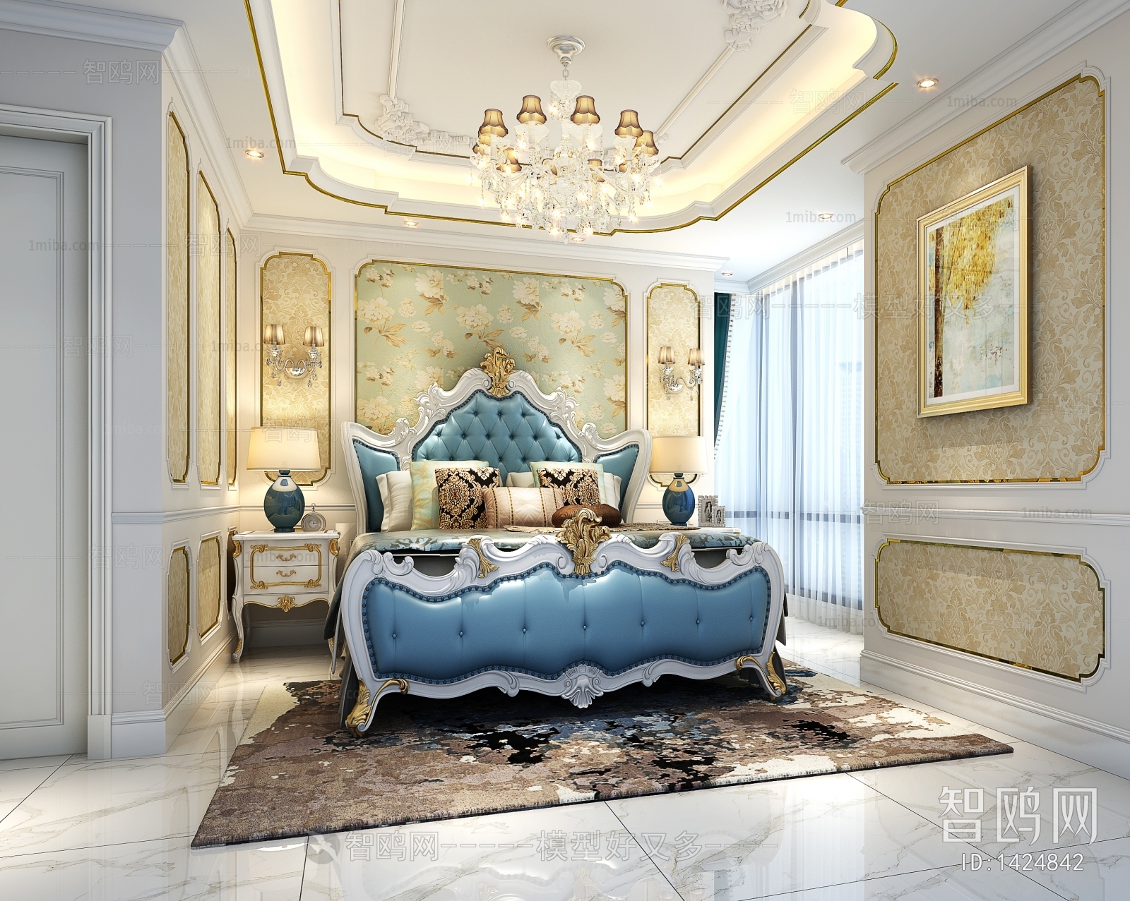 European Style Classical Style Bedroom