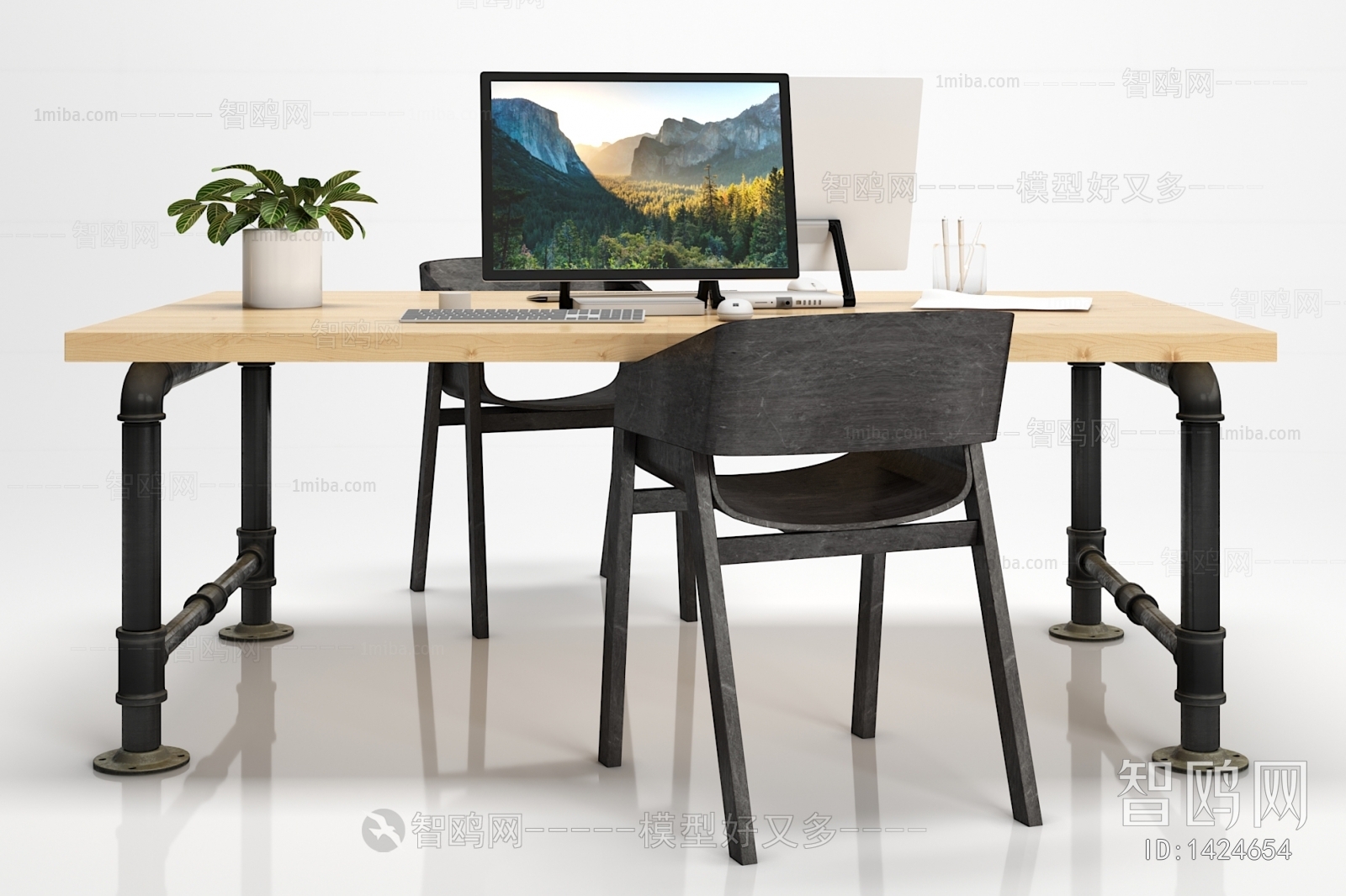 Modern Computer Desk And Chair