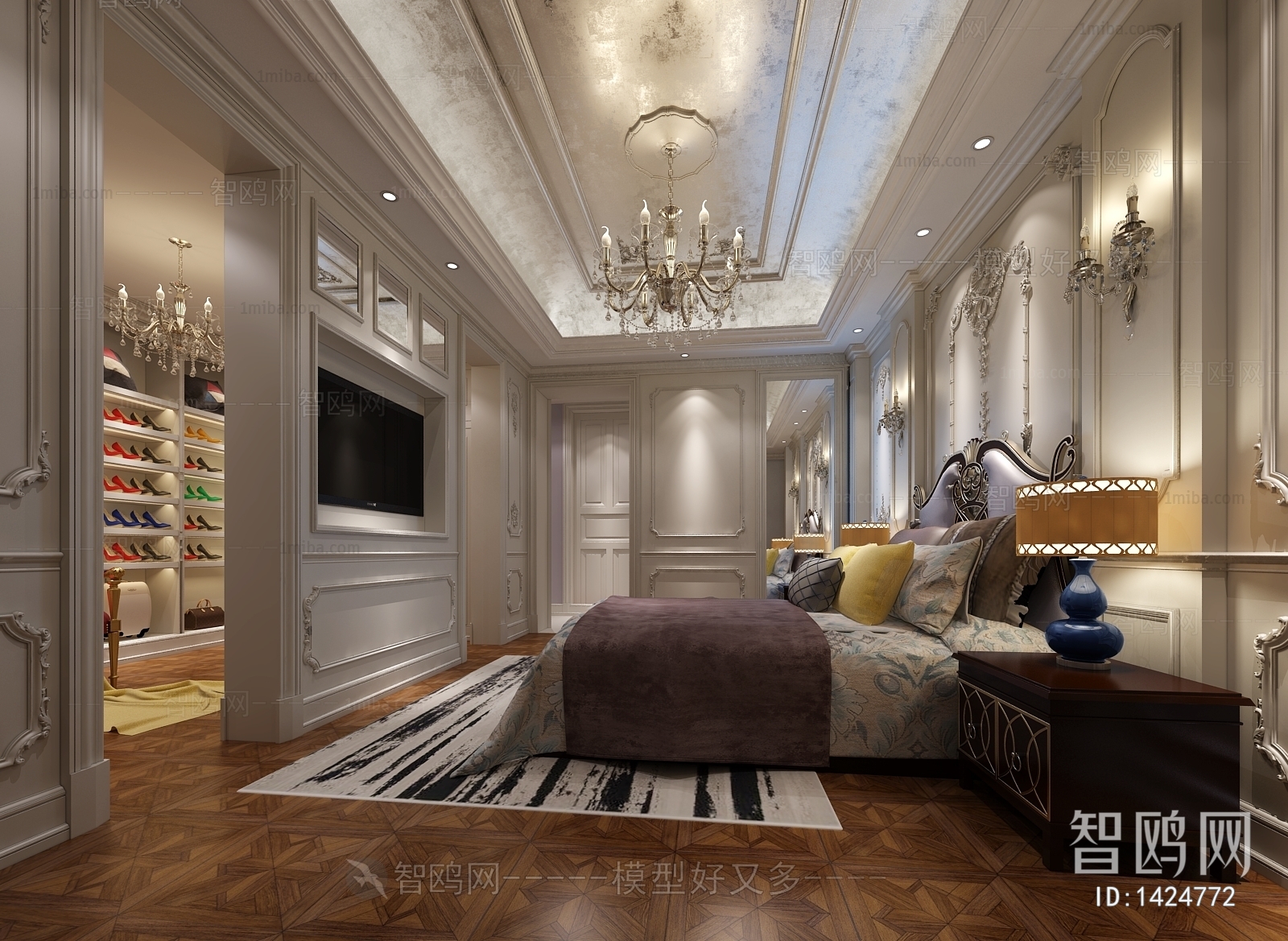 European Style Classical Style Bedroom