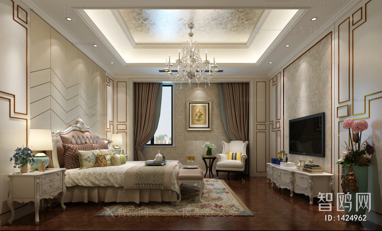 European Style Bedroom