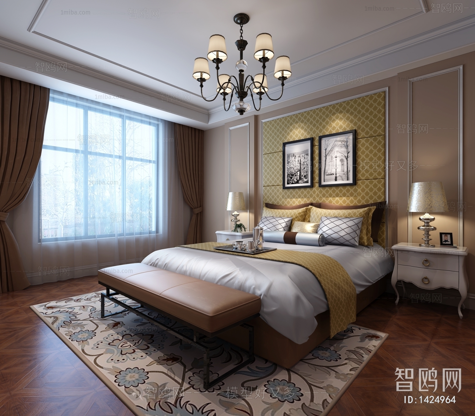 European Style Bedroom