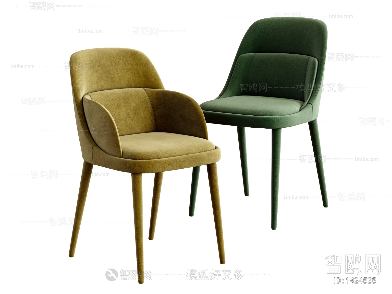 Nordic Style Single Chair