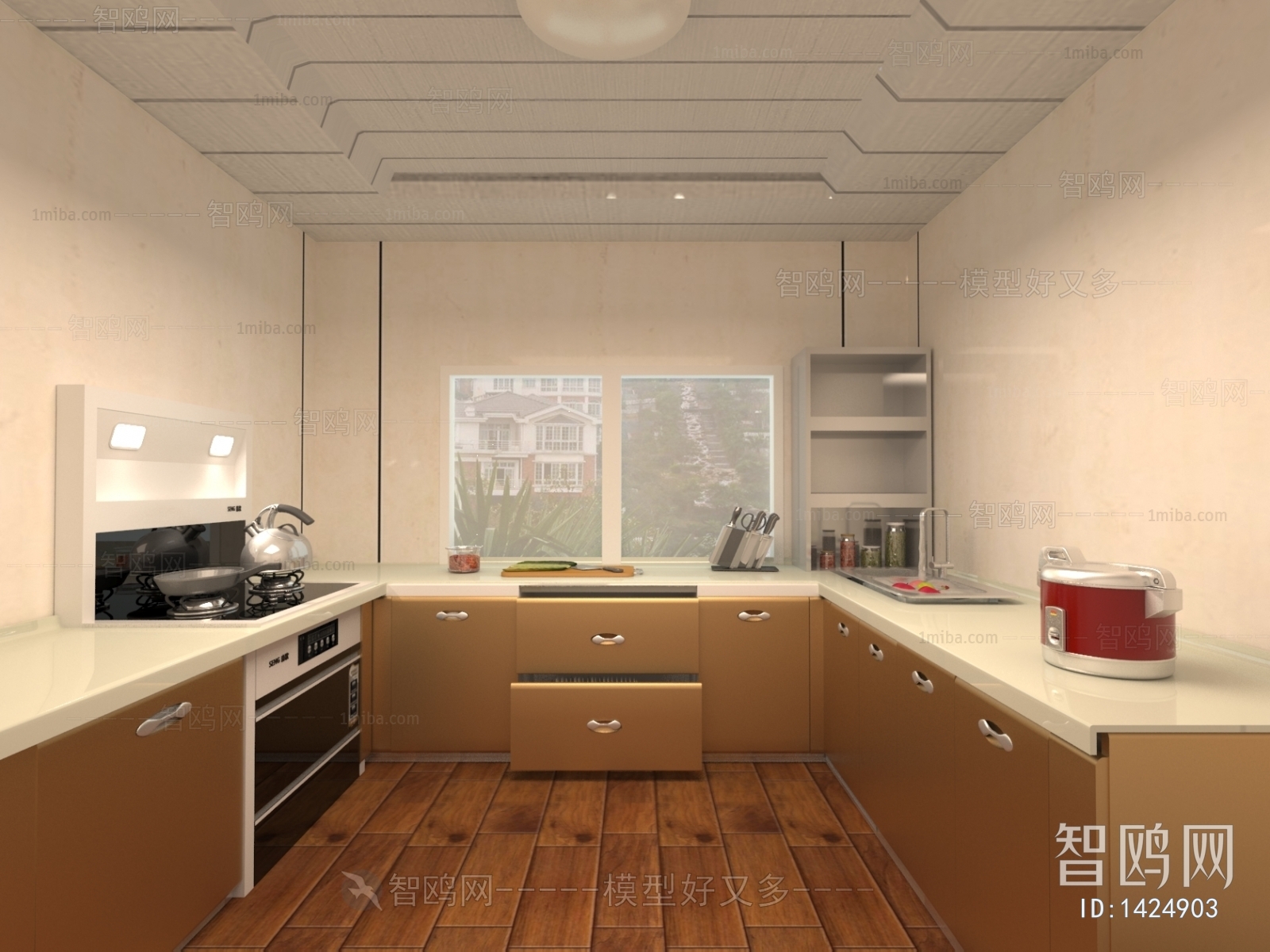 Modern The Kitchen