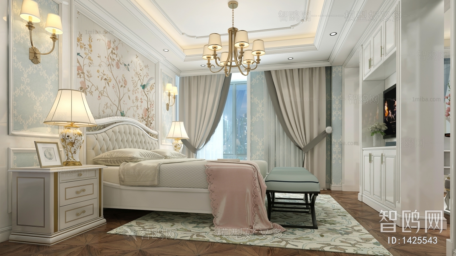 European Style Bedroom