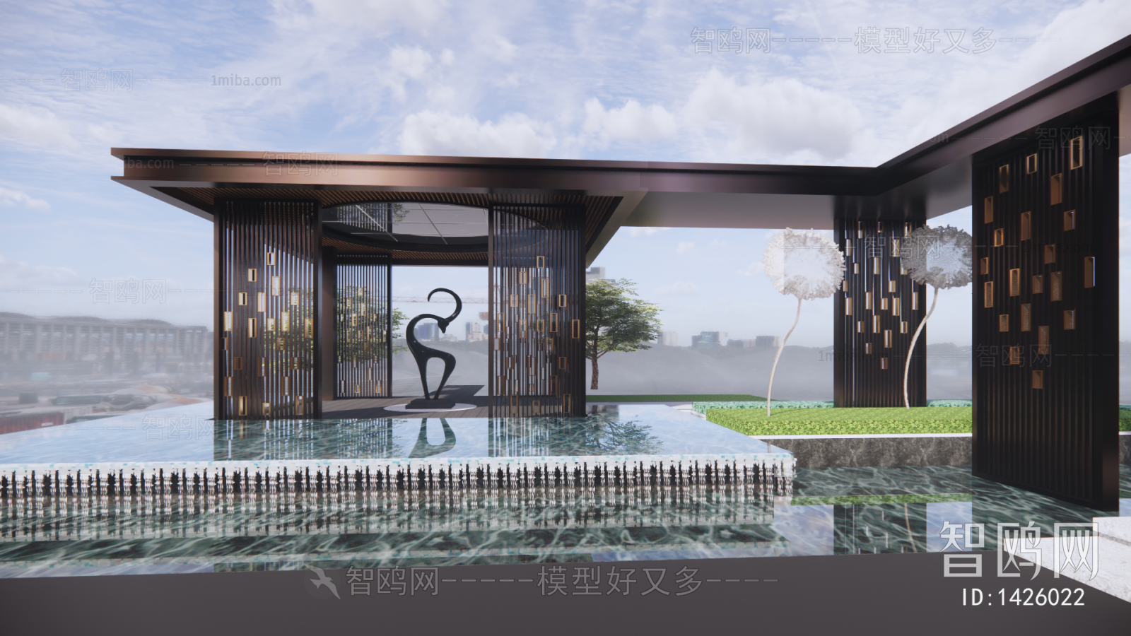 New Chinese Style Building Component