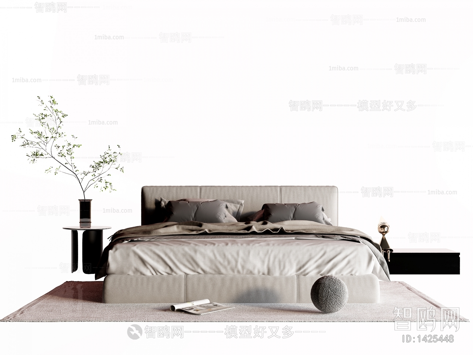 Modern Double Bed