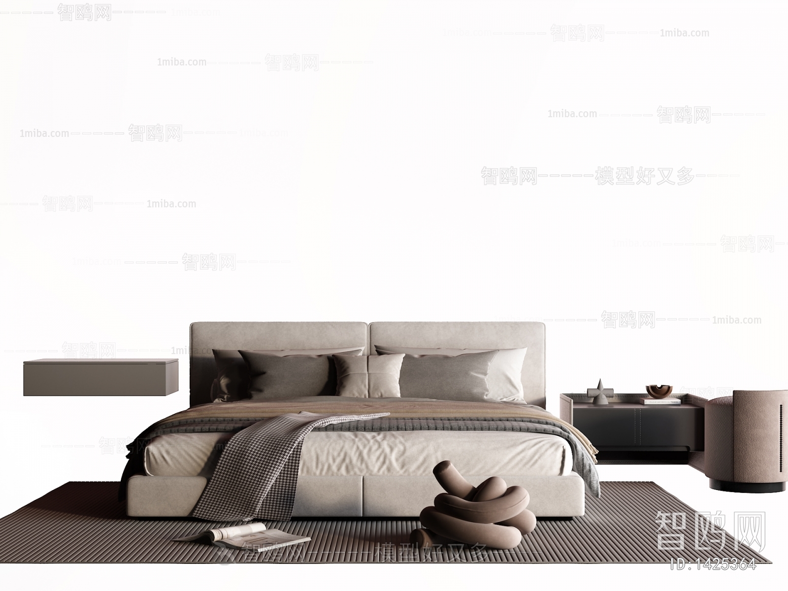 Modern Double Bed