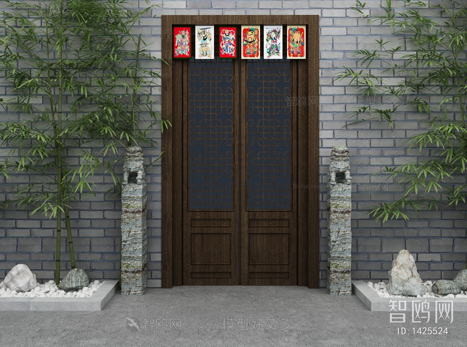 New Chinese Style Door