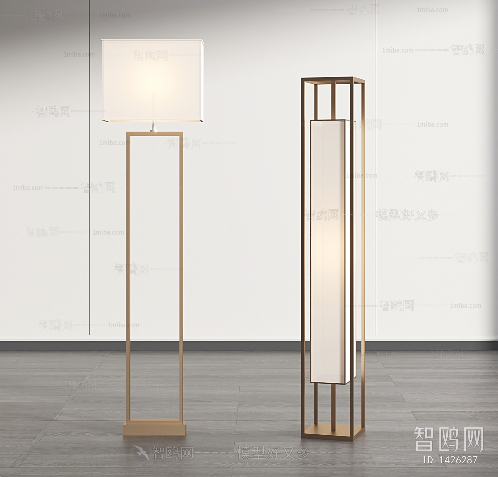 New Chinese Style Floor Lamp