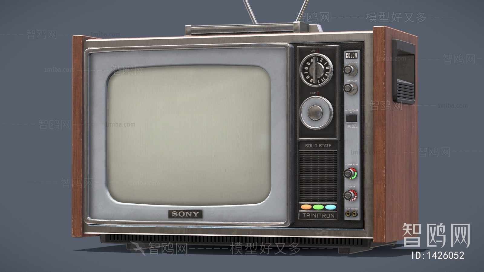 Industrial Style Retro Style TV Set