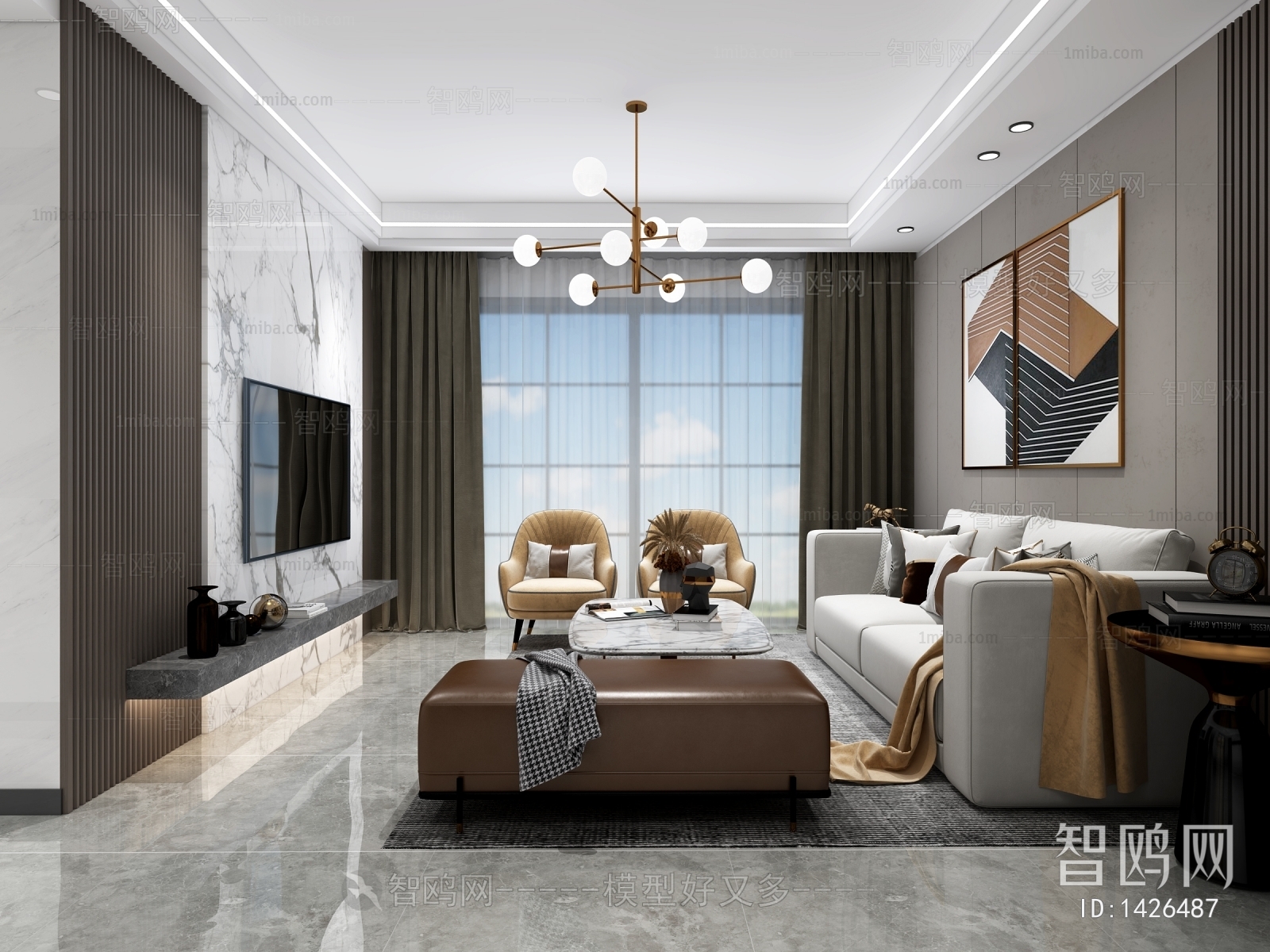 Modern A Living Room