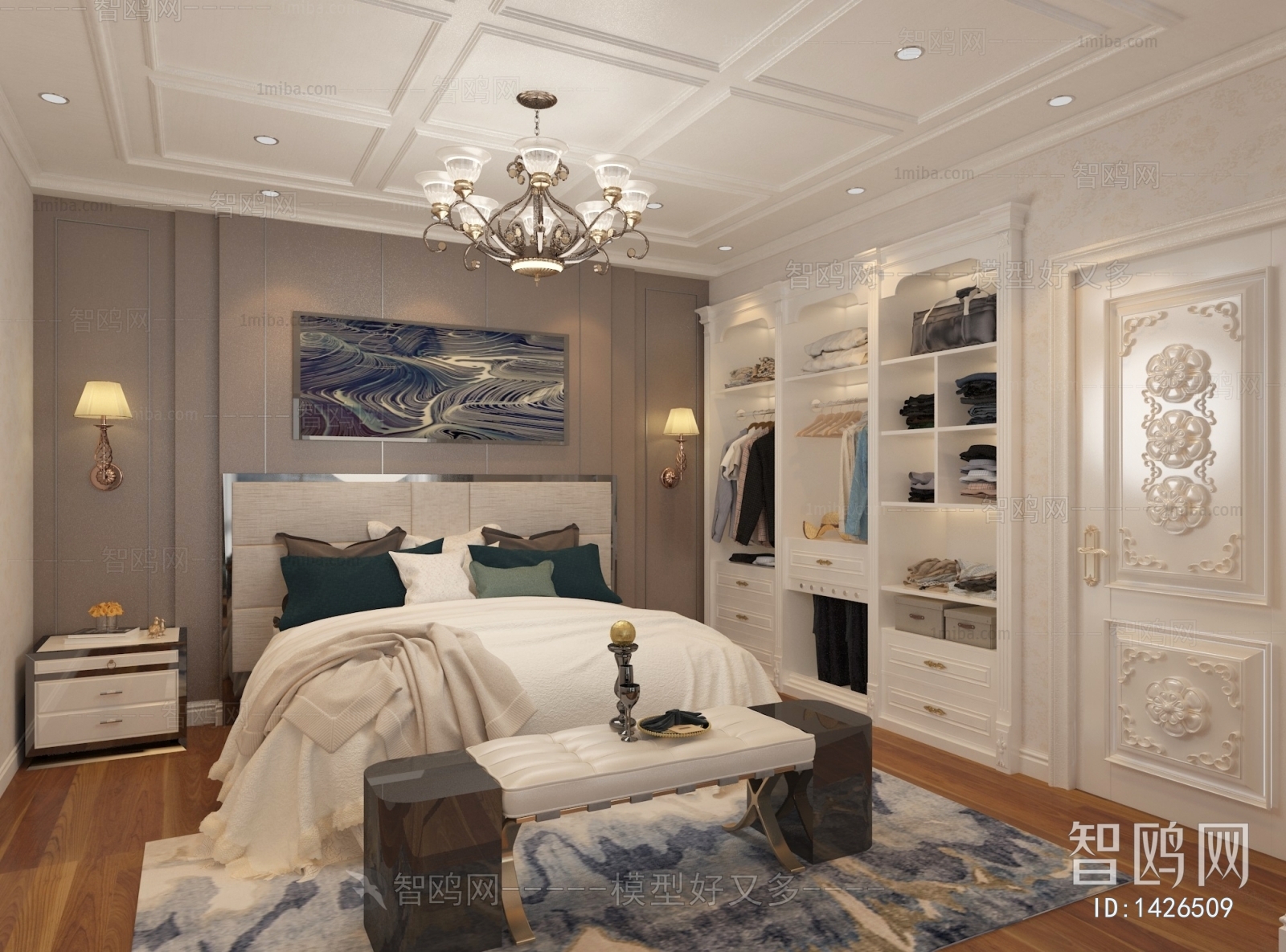 European Style Bedroom