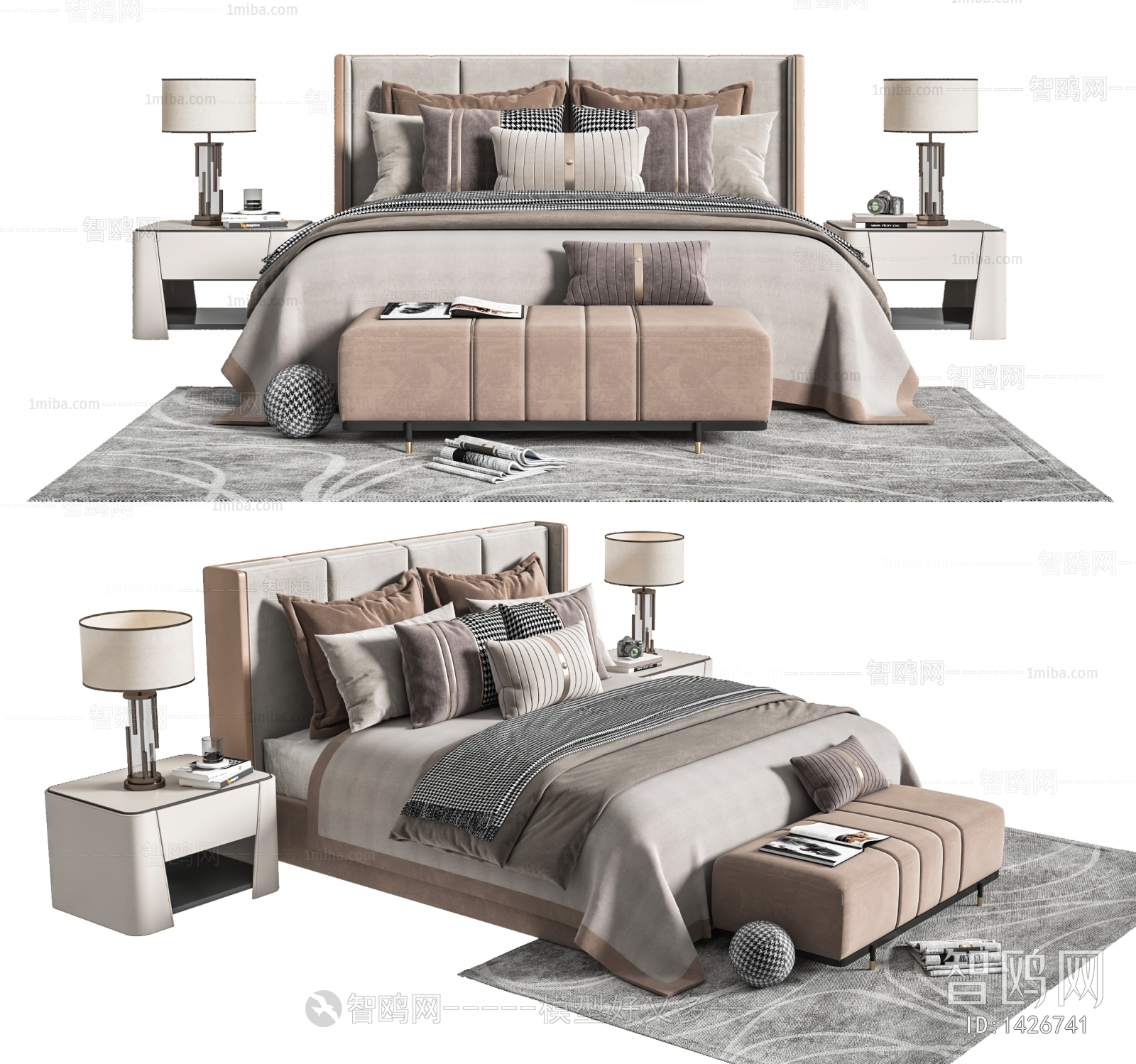 Modern Double Bed