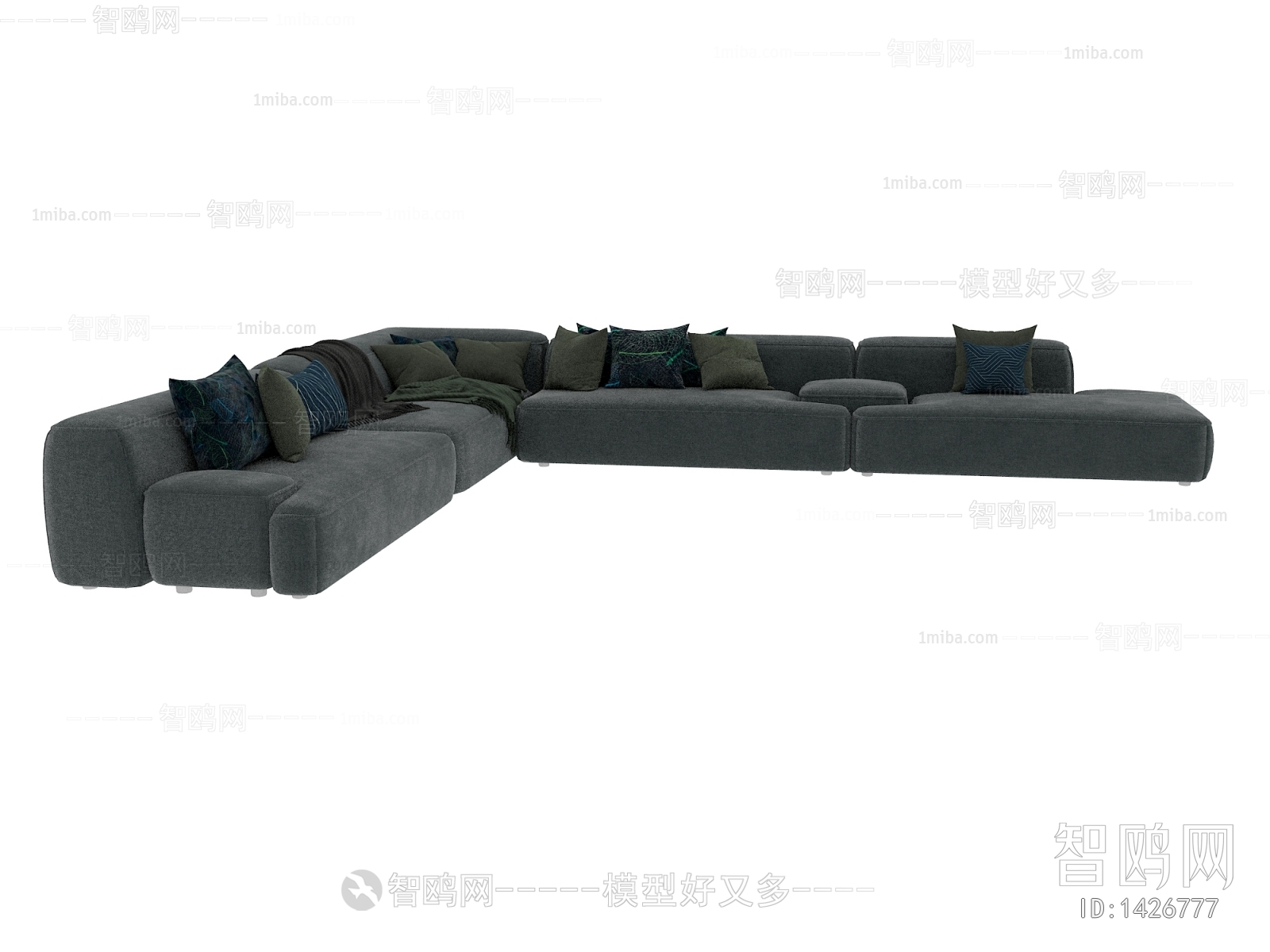 Modern Multi Person Sofa