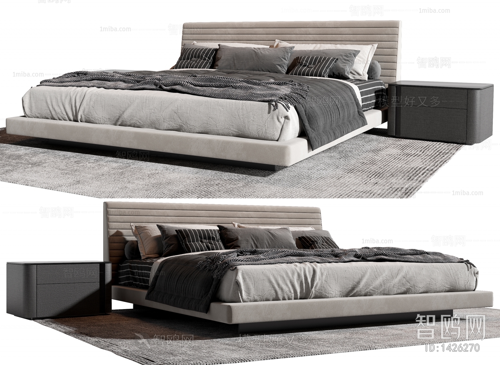 Modern Double Bed