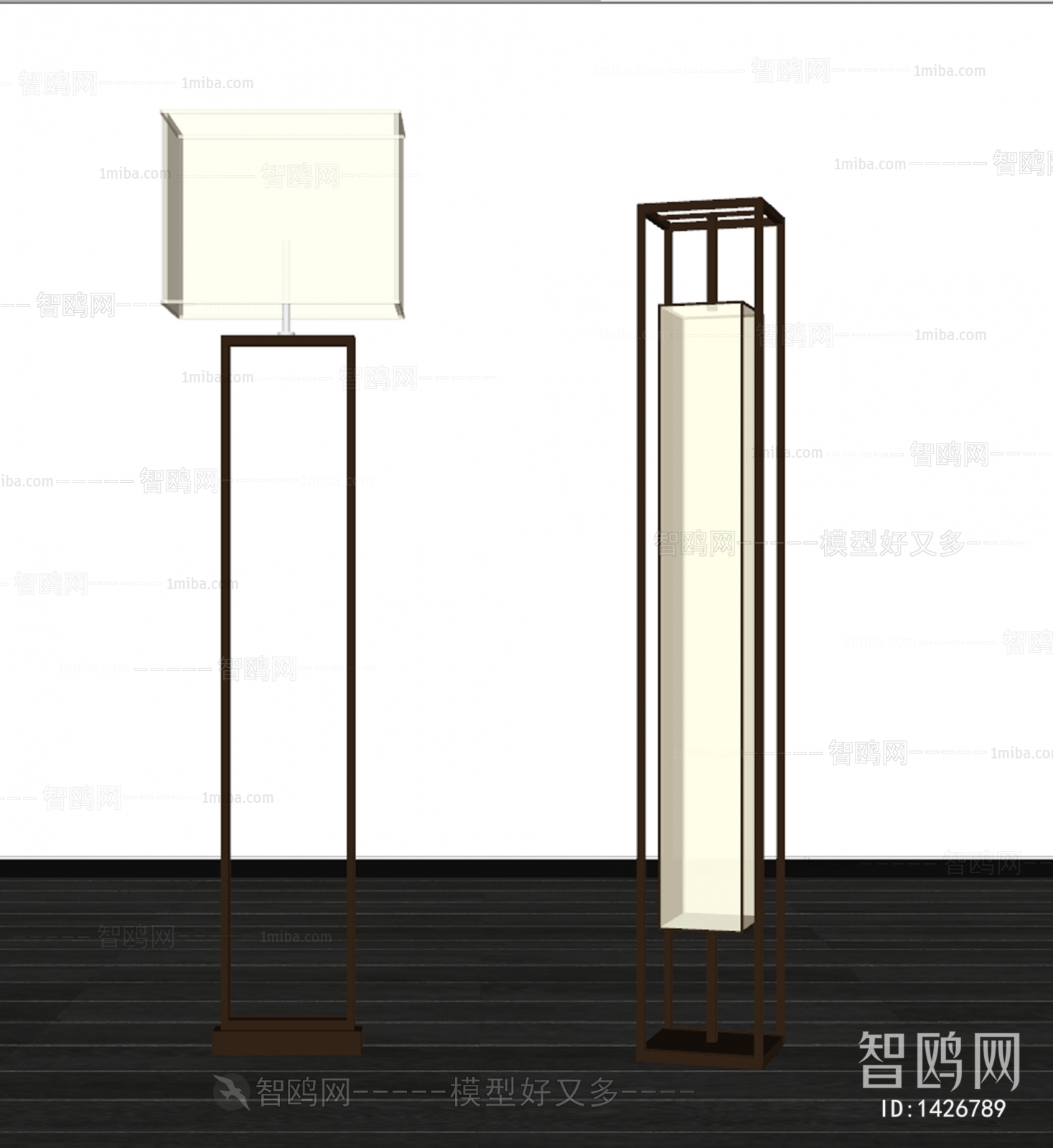 New Chinese Style Floor Lamp