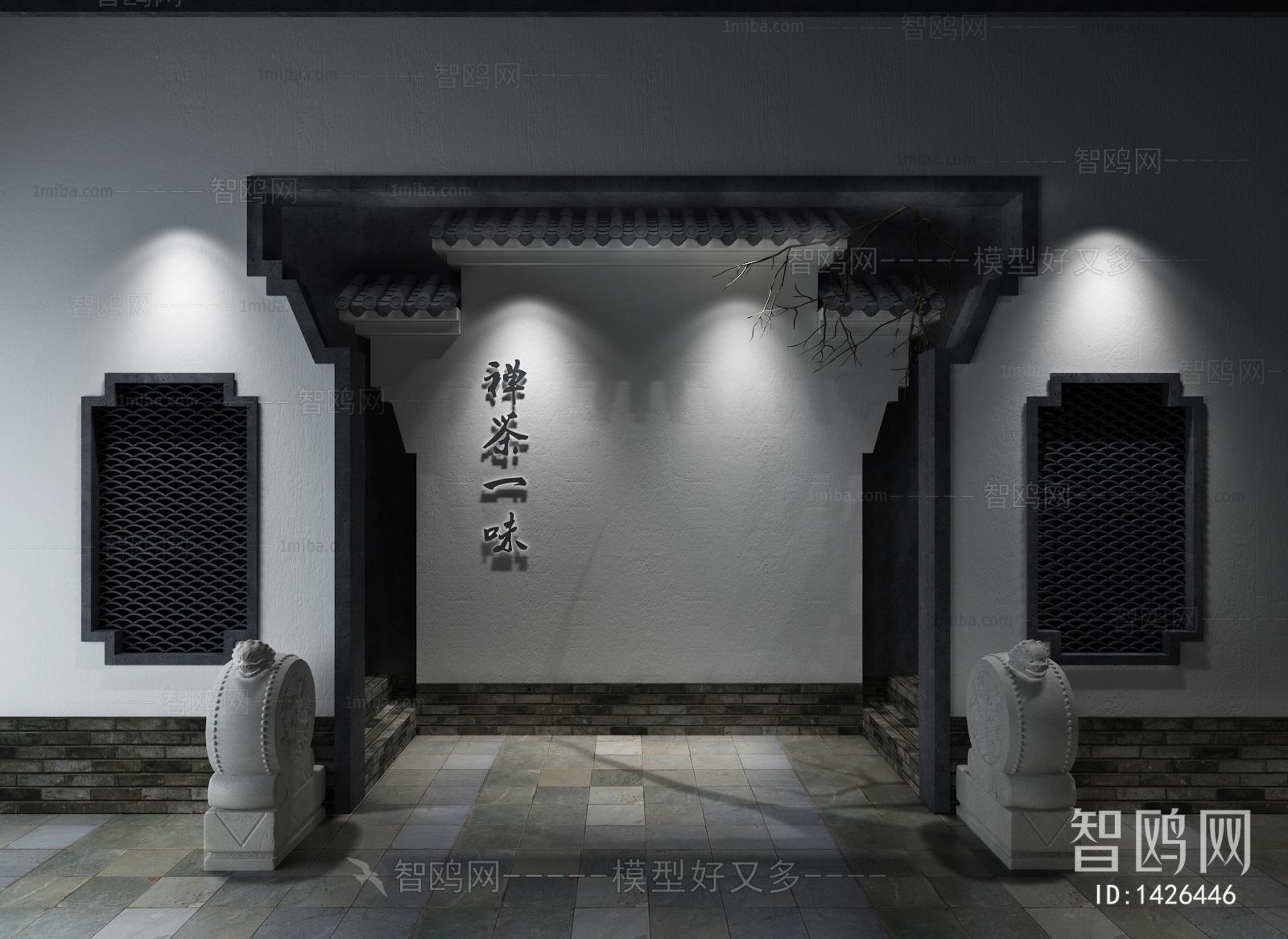 New Chinese Style Facade Element