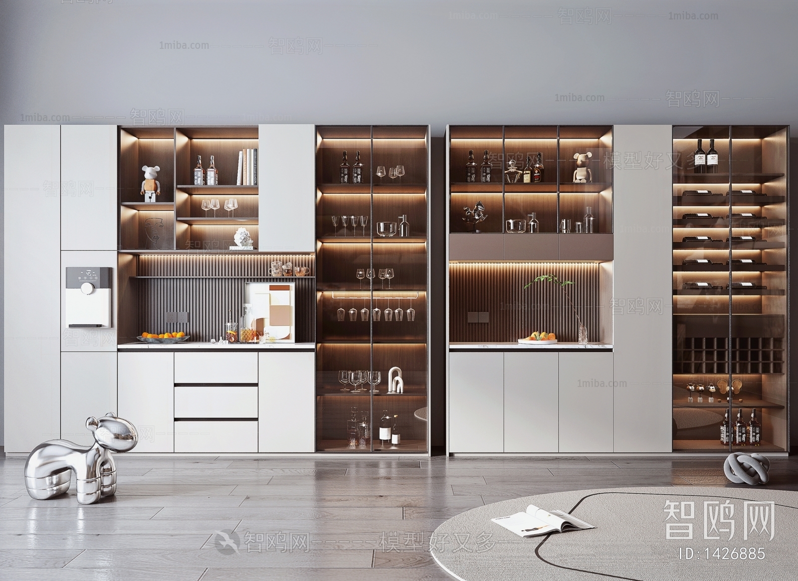 Modern Wine Cabinet