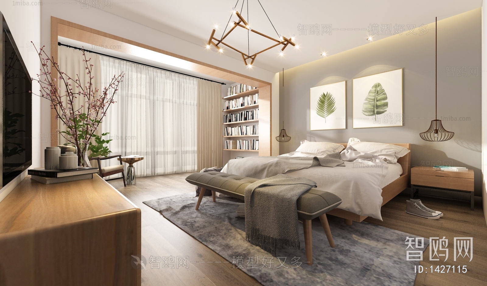 Nordic Style Bedroom