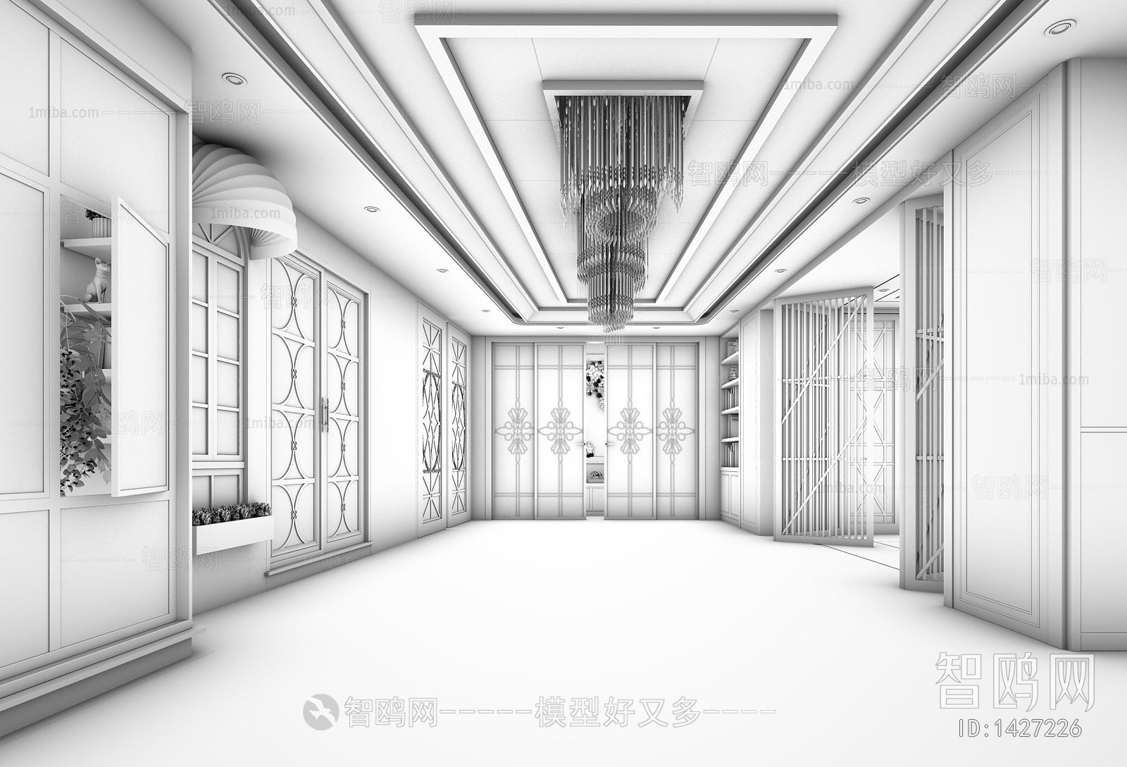 Modern Elevator Hall