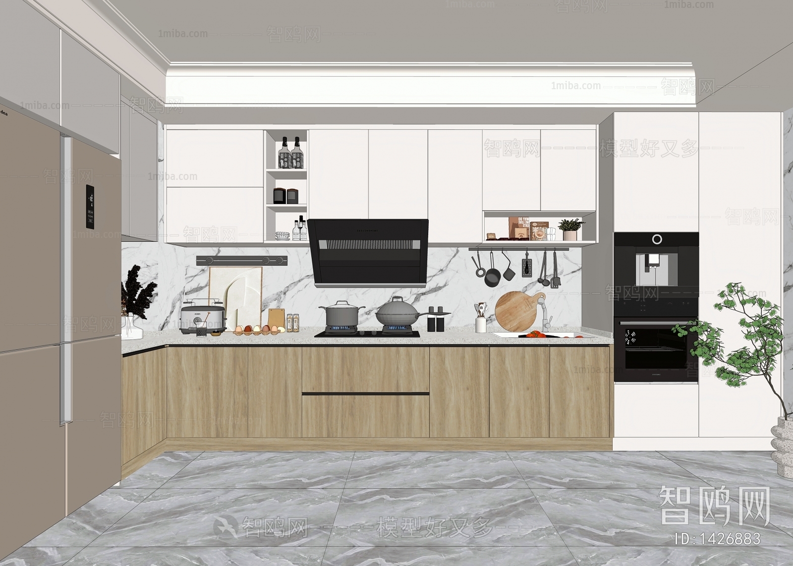 Modern The Kitchen