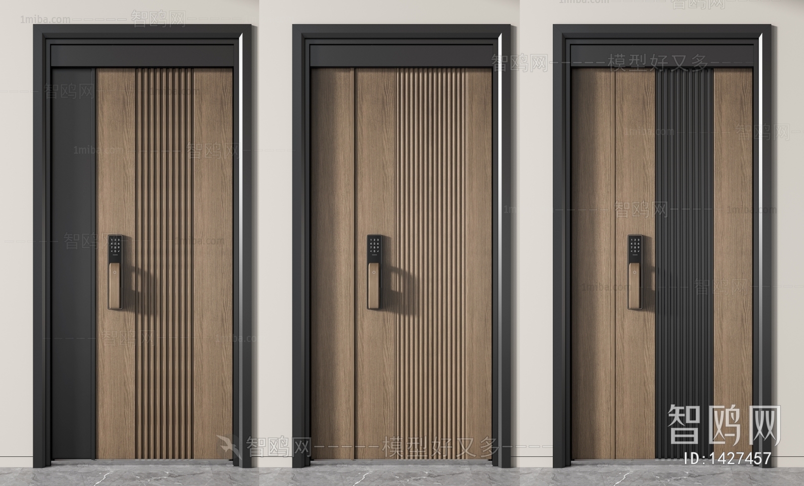 Modern Single Door