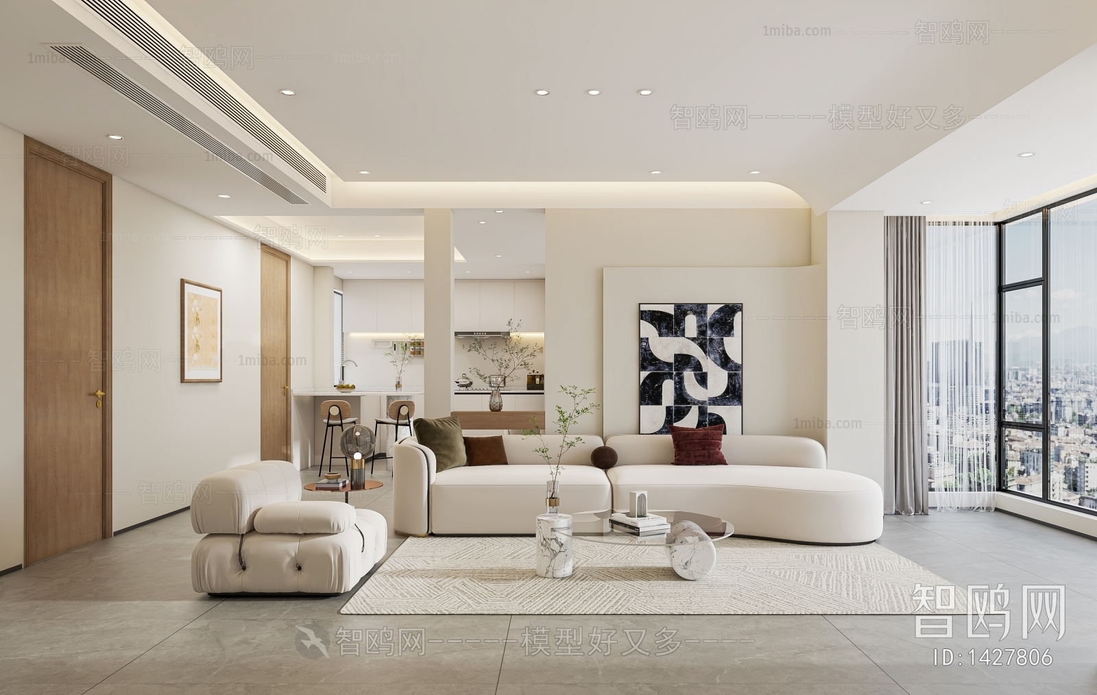 Modern A Living Room