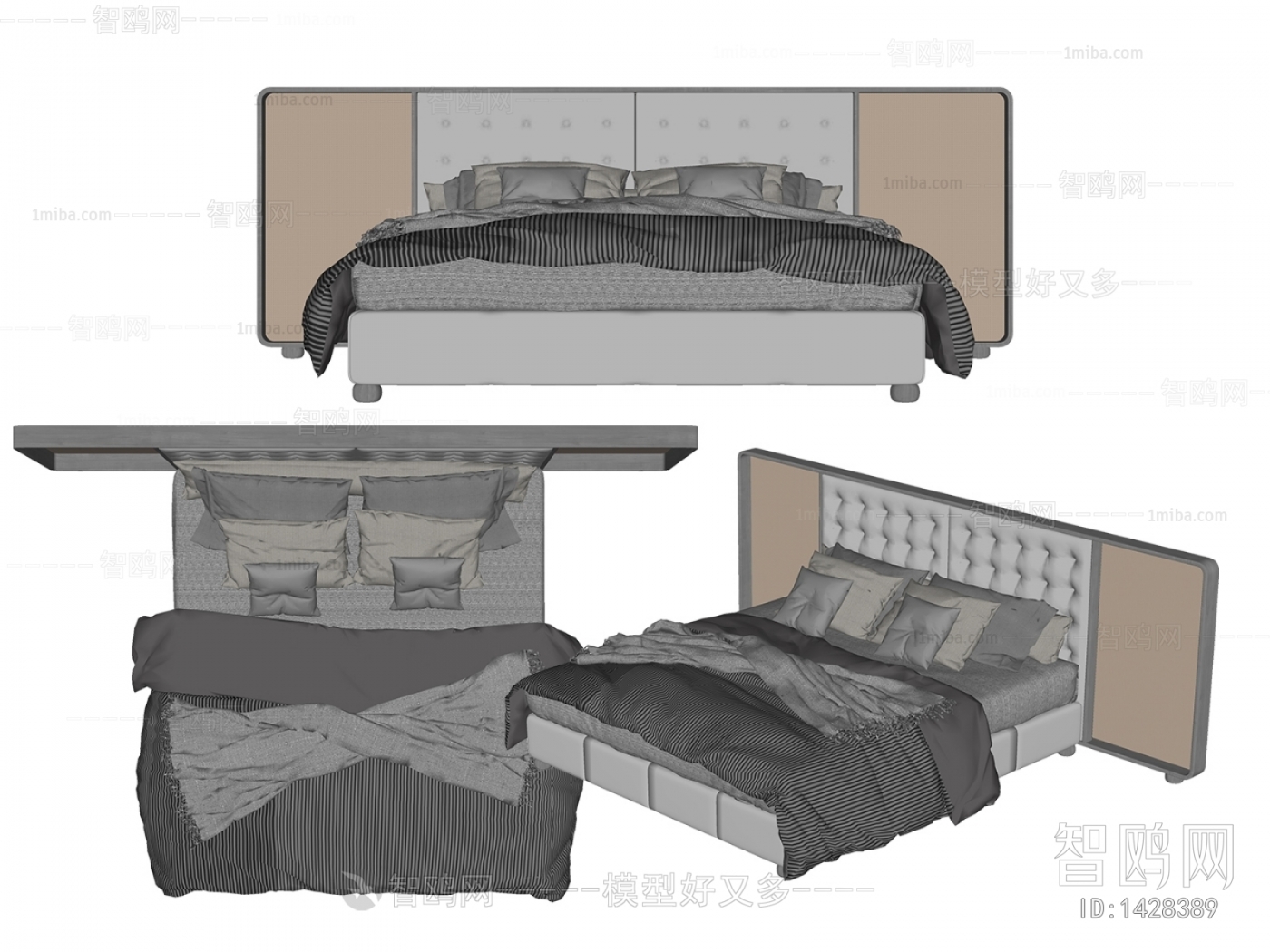 Modern Double Bed