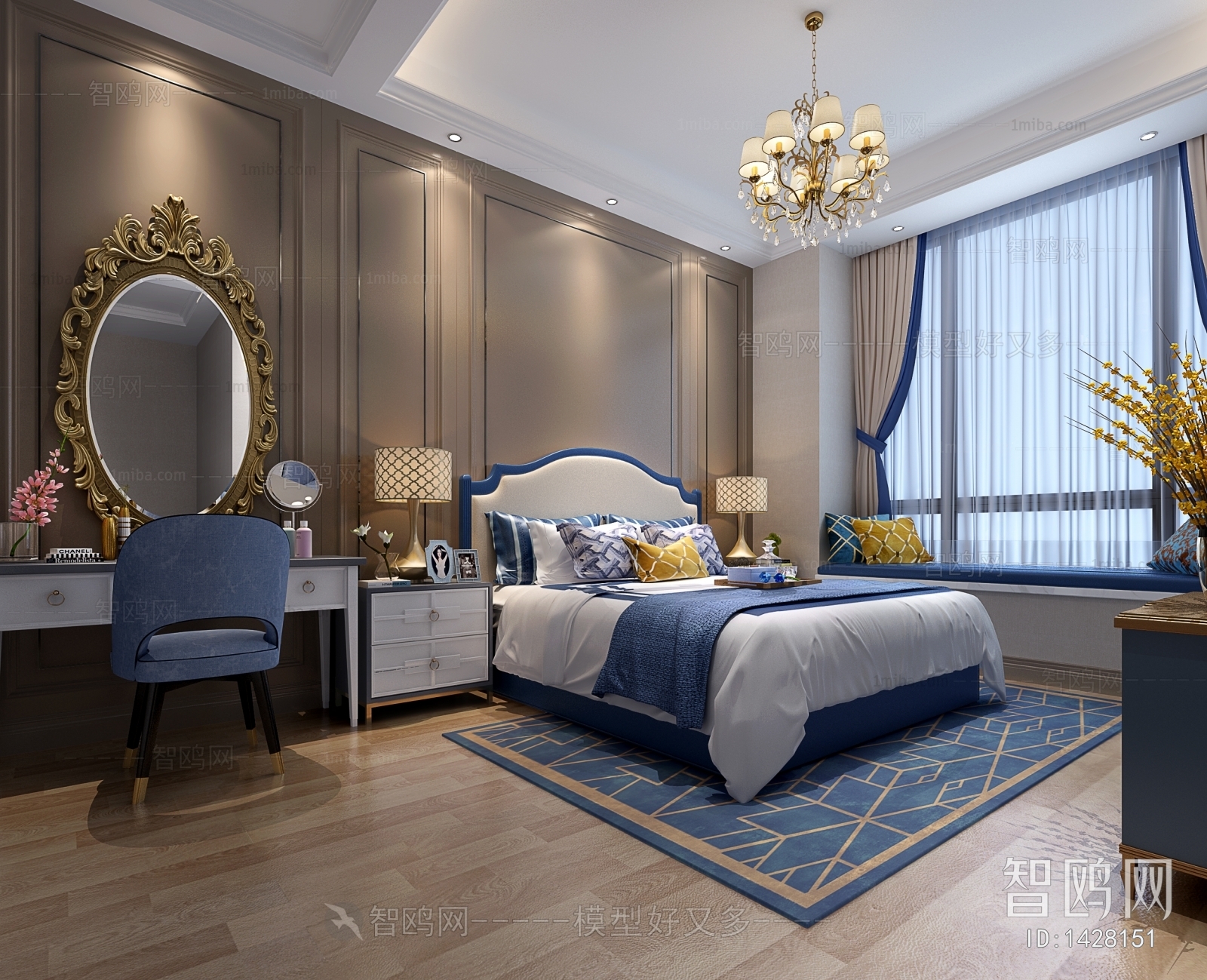 European Style Bedroom