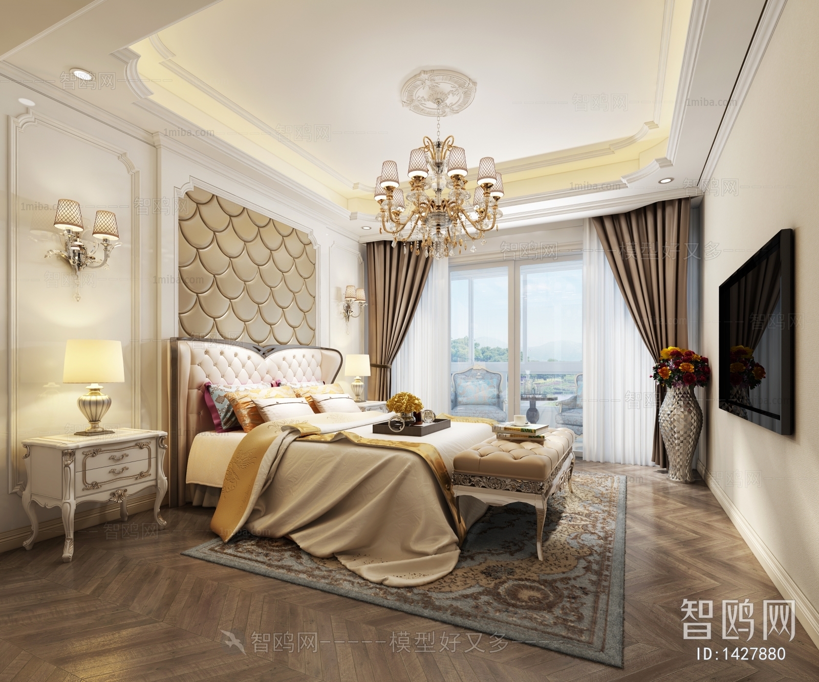 European Style Bedroom