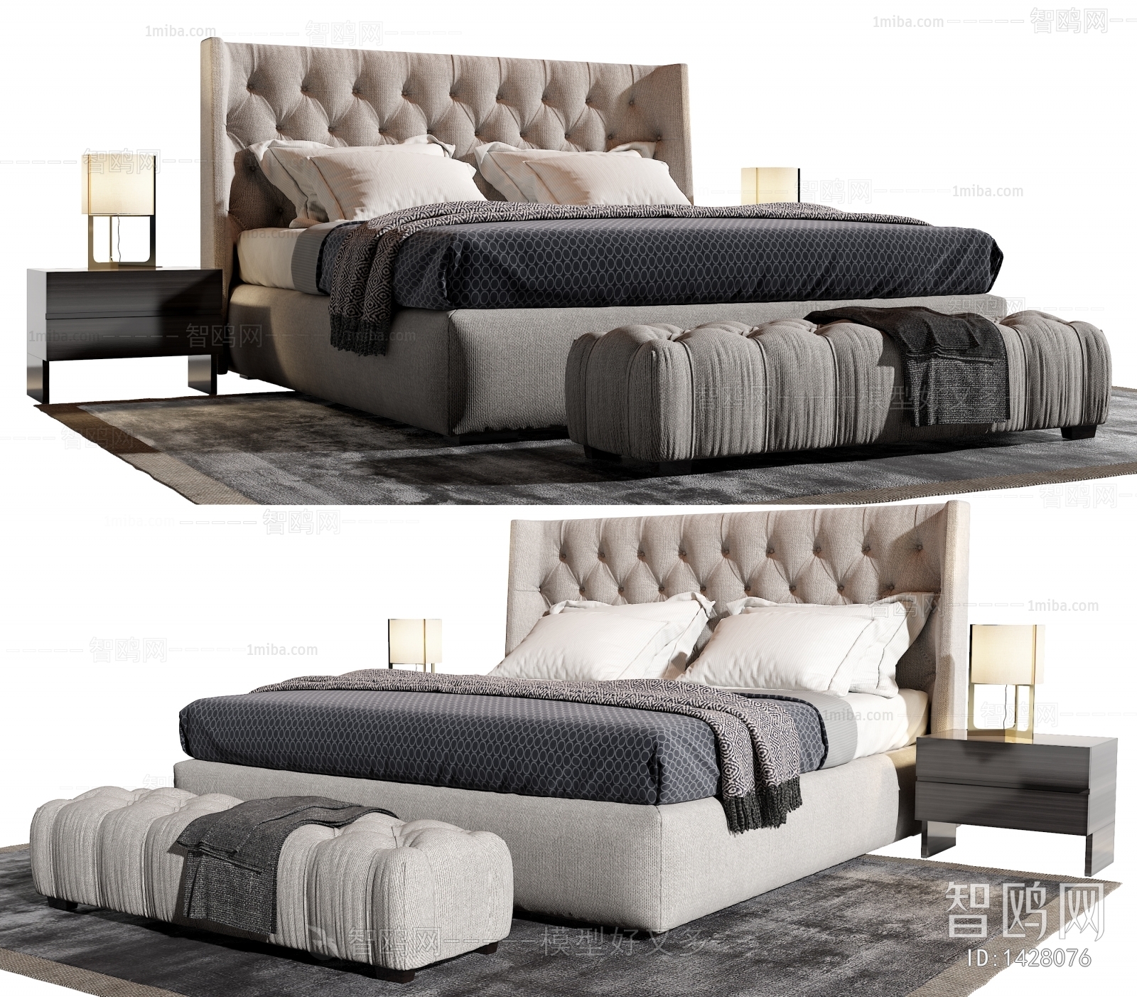 Modern Double Bed