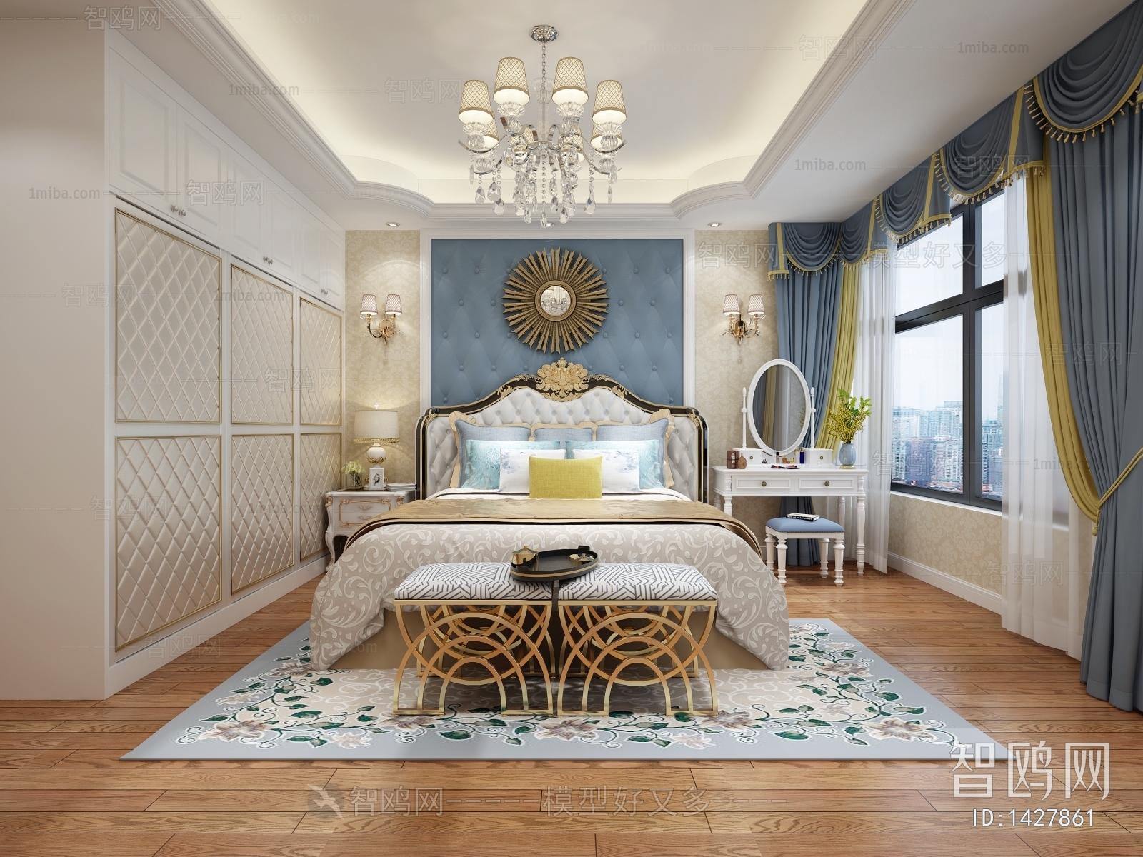 European Style Bedroom