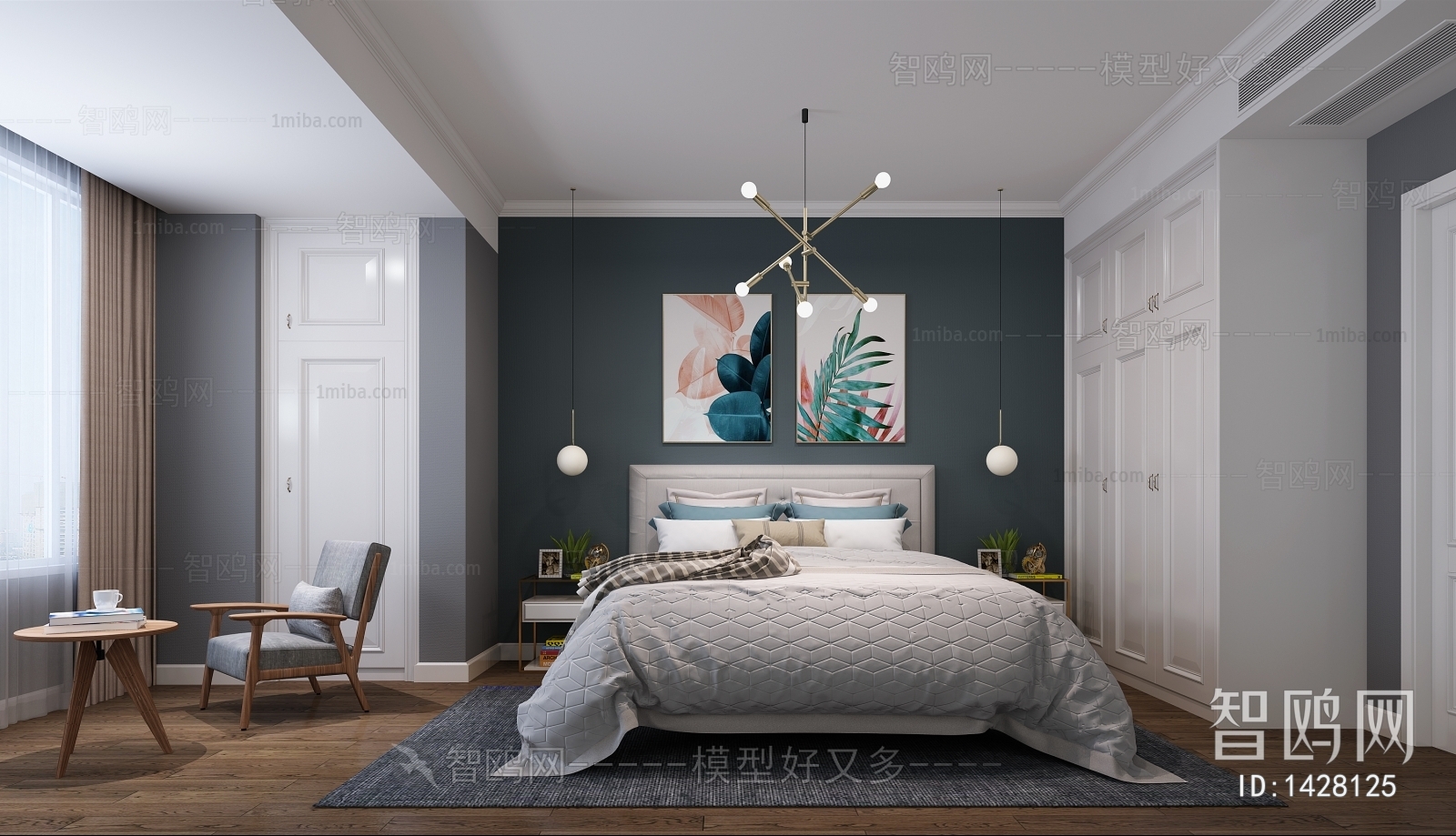 Nordic Style Bedroom