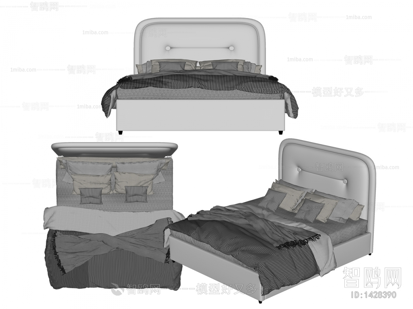 Modern Double Bed