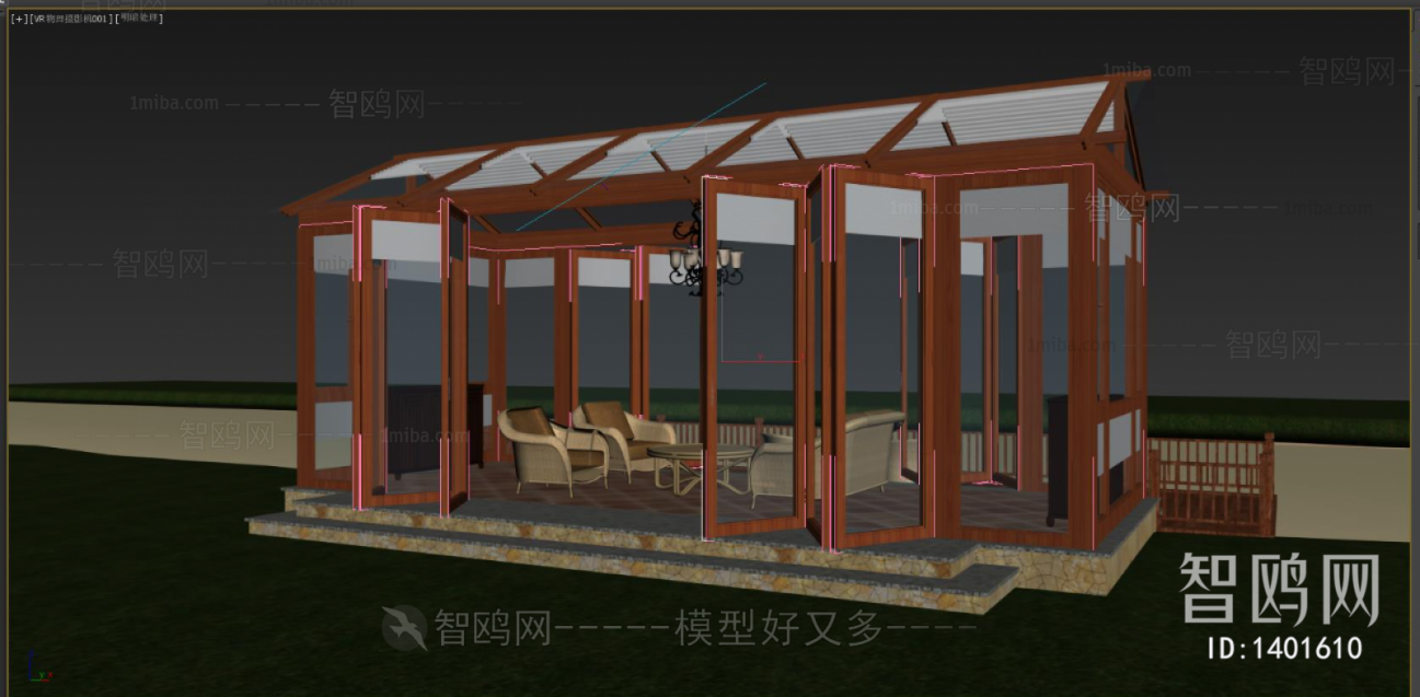 New Chinese Style Building Appearance