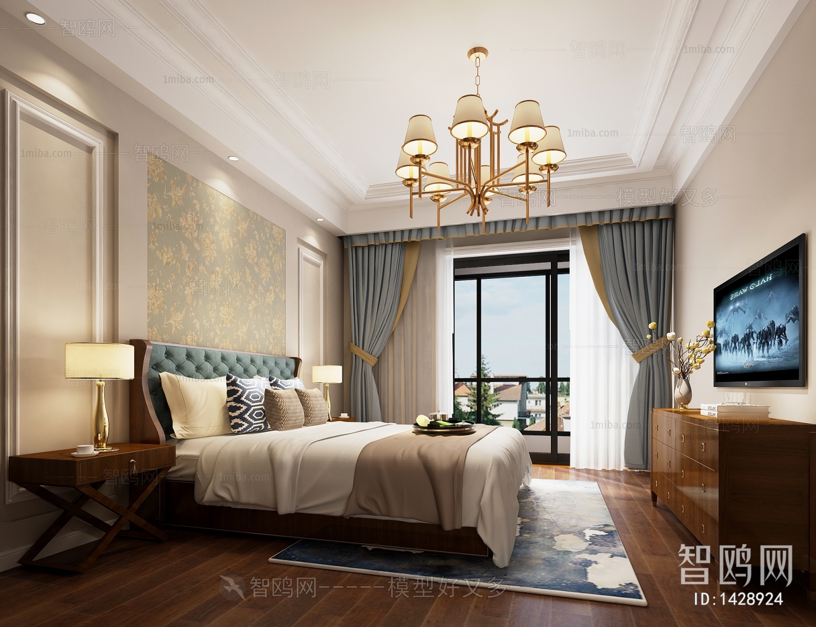 European Style Bedroom