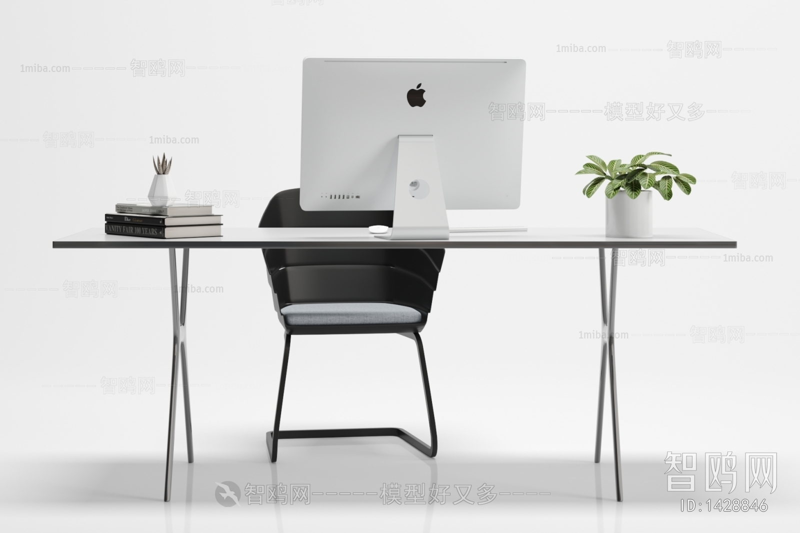 Modern Computer Desk And Chair