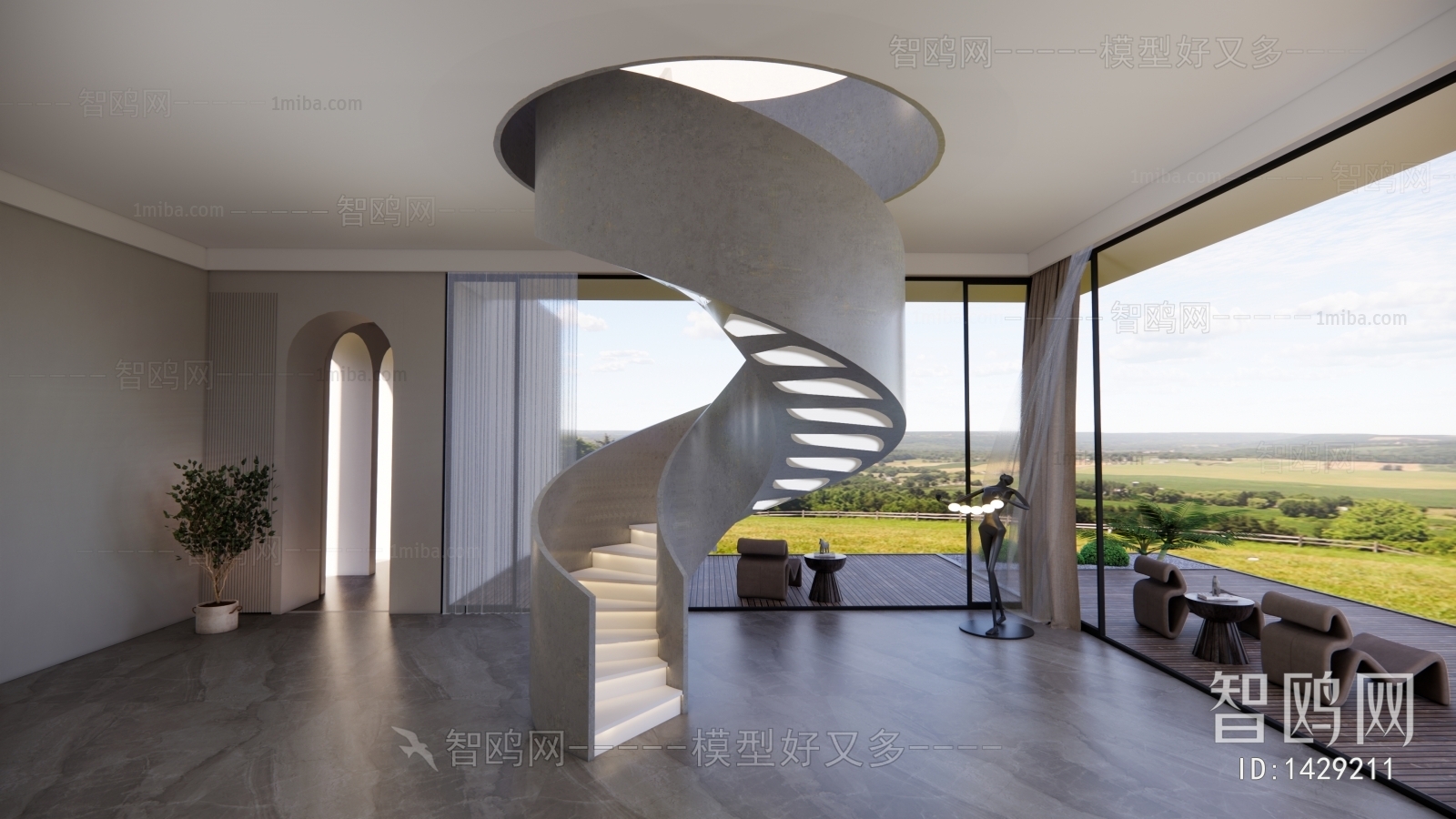 Modern Stairwell